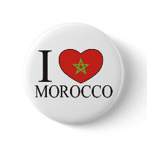 I Love Morocco buttons by EthnoShirts I Love Morocco buttons