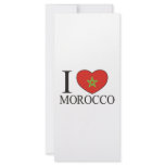 I Love Morocco Full Color Rack Card
