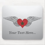 I Love Morocco -wings mousepads