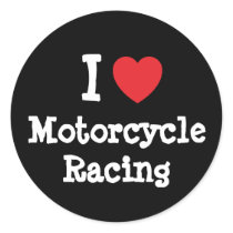 I love Motorcycle Racing heart custom personalized stickers by funnycustomtshirts I love Motorcycle Racing heart custom personalized stickers