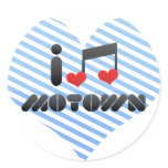 I Love Motown Stickers