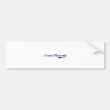 I Love Mount Pleasant Michigan Bumper Sticker