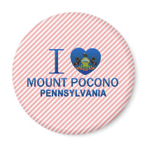 I Love Mount Pocono, PA magnets