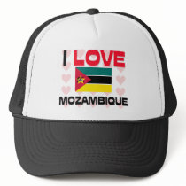 I Love Mozambique hats