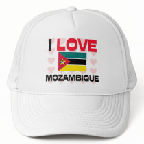 I Love Mozambique hats