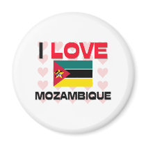 I Love Mozambique magnets by tshirtshirts I Love Mozambique magnets