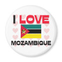 I Love Mozambique magnets by tshirtshirts I Love Mozambique magnets