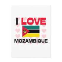 I Love Mozambique postcards by tshirtshirts I Love Mozambique postcards