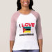 Ladies 3/4 Sleeve Raglan (Fitted)