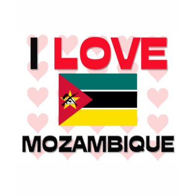 I Love Mozambique Tshirt by tshirtshirts