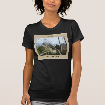 I love Mt LeConte Photo Art Tee Shirts