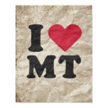 I LOVE MT posters
