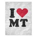 I LOVE MT posters