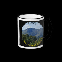 I Love Mt. Tam Mug (Black) mugs