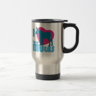I Love Mules Mug