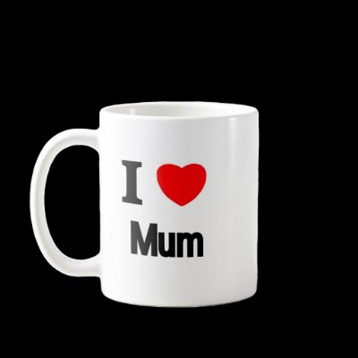 I Love Mum Mug by t3ck13
