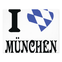 I love München icon Custom Invitations