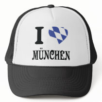 I love München icon hats