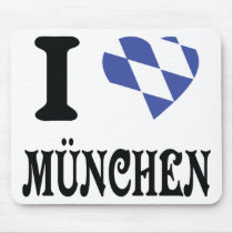 I love München icon mousepads