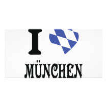 I love München icon photo cards