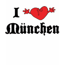 I Love Munchen T-Shirt by Oktoberfest_TShirts I Love Munchen T-Shirt