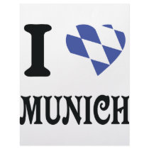I love Munich icon letterhead