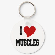 I Love Muscles keychains by Ever_after I Love Muscles keychains