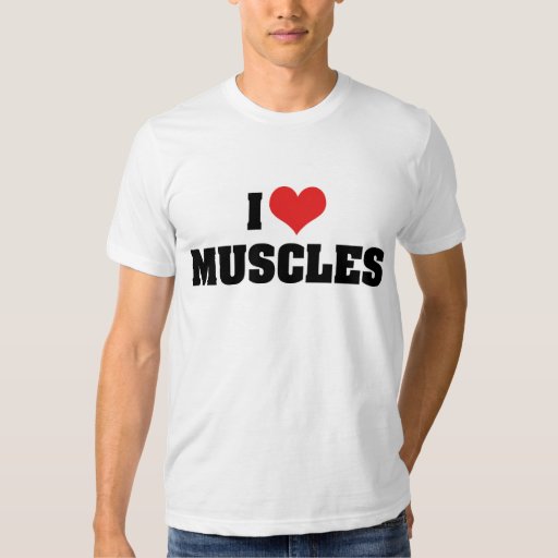 muscles t shirt