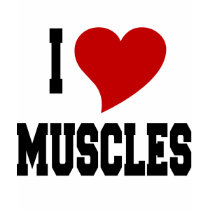I Love Muscles t-shirts by Ever_after I Love Muscles t-shirts