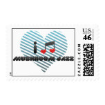 I Love Mushroom Jazz postage