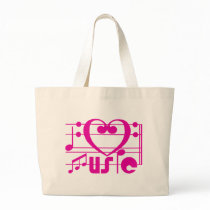 I LOVE MUSIC bags by auraclover I LOVE MUSIC bags