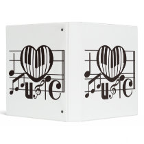 I LOVE MUSIC BINDER