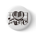 I LOVE MUSIC buttons by auraclover I LOVE MUSIC buttons