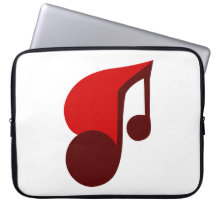 I Love Music Laptop Sleeve