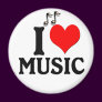 I Love Music Refrigerator Magnet