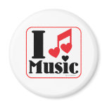 I love music! magnets