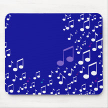I Love Music_Mousepad_by Elenne