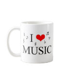 I Love Music mugs
