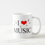 I Love Music Mug
