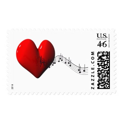 I love music postage