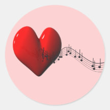 I love music sticker