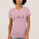 I LOVE MUSIC tee t-shirts