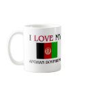 I Love My Afghan Boyfriend mugs
