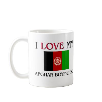 I Love My Afghan Boyfriend Coffee Mug by flagshirt