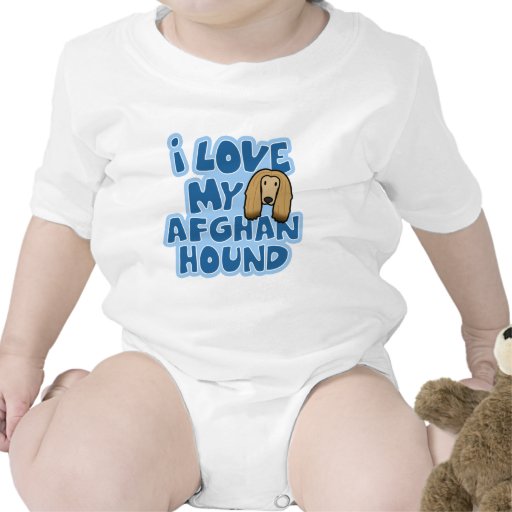 baby afghan hound