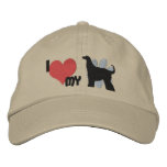 I Love my Afghan Hound Embroidered Hat Embroidered Baseball Caps