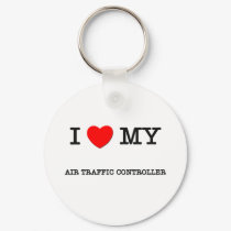 I Love My AIR TRAFFIC CONTROLLER keychains by ilovemyshirt I Love My AIR TRAFFIC CONTROLLER keychains