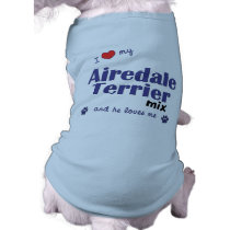 I Love My Airedale Terrier Mix (Male Dog) pet clothing by muttybuddy I Love My Airedale Terrier Mix (Male Dog) pet clothing