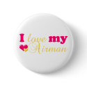 I love my Airman Button
