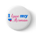 I love my Airman Button